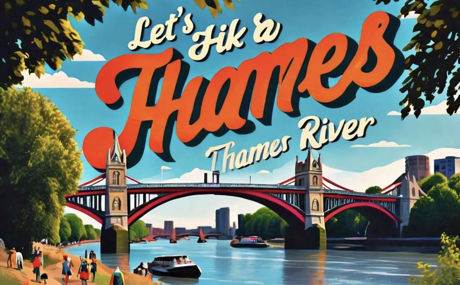 Let's Hike the Thames River - Reading Edition